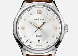 Montblanc Heritage 128672 (2023) - Silver dial 40 mm Steel case