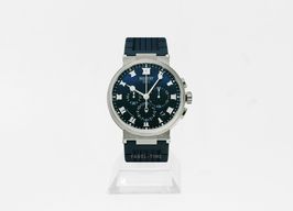 Breguet Marine 5527TI/Y1/5WV (2025) - Blue dial 43 mm Titanium case