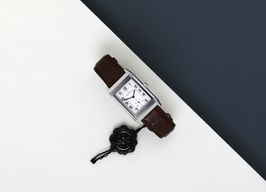 Jaeger-LeCoultre Reverso Grande Taille 270.8.62 (2016) - Zilver wijzerplaat 42mm Staal