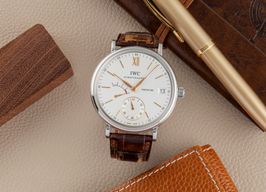 IWC Portofino Hand-Wound IW510103 (2015) - Silver dial 45 mm Steel case