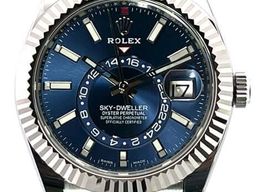 Rolex Sky-Dweller 326934 (2021) - Blauw wijzerplaat 42mm Staal