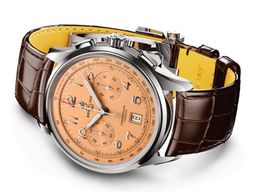 Breitling Premier AB0145331K1P1 (2024) - Orange dial 42 mm Steel case