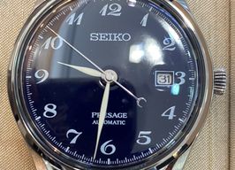 Seiko Presage SJE077J1 (Unknown (random serial)) - Black dial 40 mm Steel case