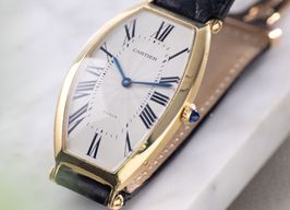 Cartier Vintage Unknown (1980) - Silver dial 26 mm Yellow Gold case