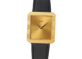 Piaget Protocole 91549 (1980) - Champagne wijzerplaat 28mm Geelgoud