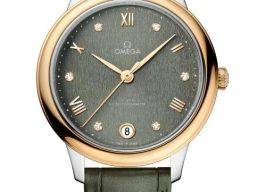 Omega De Ville 434.23.34.20.60.001 (2026) - Green dial 34 mm Gold/Steel case