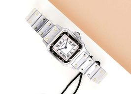 Cartier Santos Galbée W20012C4 (1998) - White dial 24 mm Steel case