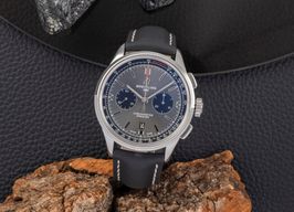 Breitling Premier AB0118221B1X1 (2022) - Grey dial 42 mm Steel case