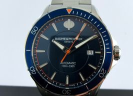 Baume & Mercier Clifton M0A10378 (2026) - Blauw wijzerplaat 42mm Staal