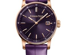 Audemars Piguet CODE 11.59 77410OR.OO.A623CR.01 (2025) - Purple dial 38 mm Rose Gold case