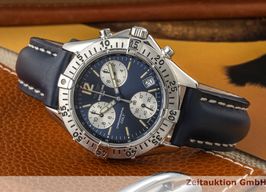 Breitling Colt Chronograph A53035 (1995) - Blue dial 38 mm Steel case