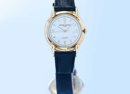 Vacheron Constantin Historiques 48003 (1999) - Silver dial 35 mm Yellow Gold case