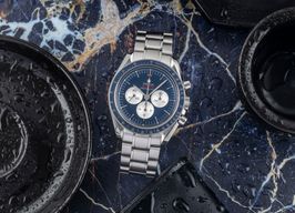 Omega Speedmaster Professional Moonwatch 522.30.42.30.03.001 (Onbekend (willekeurig serienummer)) - Blauw wijzerplaat 42mm Staal