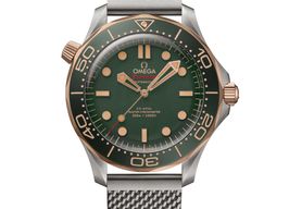 Omega Seamaster Diver 300 M 210.90.42.20.10.001 (2025) - Green dial 42 mm Titanium case