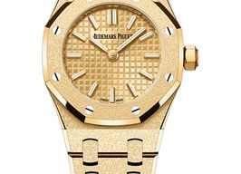 Audemars Piguet Royal Oak Mini 67630BA.GG.1312BA.01 (2025) - Champagne wijzerplaat 23mm Geelgoud