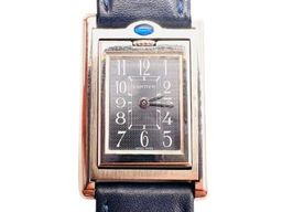 Cartier Tank 2386 (Unknown (random serial)) - Blue dial 22 mm Steel case
