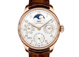 IWC Portuguese Perpetual Calendar IW503302 (2025) - Silver dial 44 mm Red Gold case