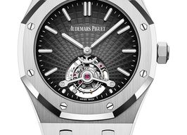 Audemars Piguet Royal Oak Tourbillon 26522BC.OO.1220BC.01 (2025) - Black dial 41 mm White Gold case