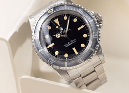 Rolex Submariner No Date 5513 (1971) - Zwart wijzerplaat 40mm Staal