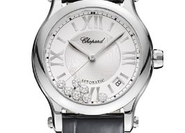 Chopard Happy Sport 278559-3001 (2024) - Zilver wijzerplaat 36mm Staal