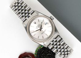 Rolex Datejust 36 16014 (1988) - Zilver wijzerplaat 36mm Staal