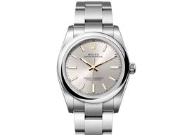 Rolex Oyster Perpetual 34 124200-0001 (2024) - Silver dial 28 mm Steel case