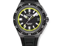 Zenith Defy 97.9600.3620/21.I300 (2026) - Zwart wijzerplaat 43mm Titanium