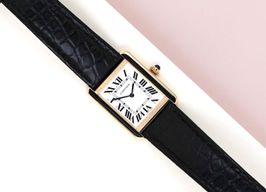 Cartier Tank Solo W5200002 (2020) - Silver dial 31 mm Yellow Gold case