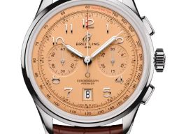 Breitling Premier AB0145331K1P2 (2026) - Orange dial 42 mm Steel case