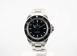 Rolex Submariner No Date 5513 (1971) - Zwart wijzerplaat 39mm Staal