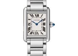 Cartier Tank WSTA0107 (2026) - Silver dial 22 mm Steel case