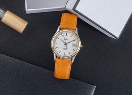 Omega Seamaster 196.0251, 396.0956 (1984) - White dial 33 mm Gold/Steel case