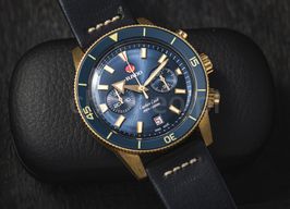 Rado HyperChrome Captain Cook R32146208 (2022) - Blue dial 43 mm Bronze case