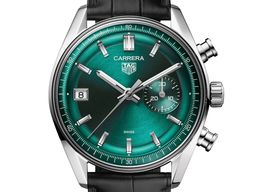 TAG Heuer Carrera CBS2211.FC6545 (2024) - Green dial 39 mm Steel case