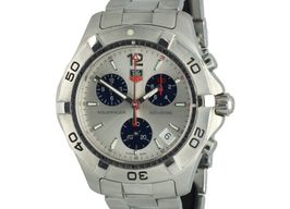 TAG Heuer Aquaracer 300M CAF1111 (2007) - Silver dial 42 mm Steel case