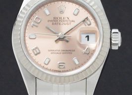 Rolex Lady-Datejust 69174 (1999) - Roze wijzerplaat 26mm Staal