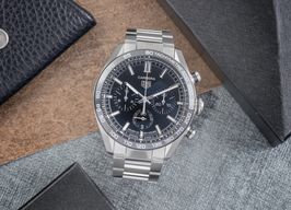 TAG Heuer Carrera CBN2A1B.BA0643 (Unknown (random serial)) - Black dial 44 mm Steel case