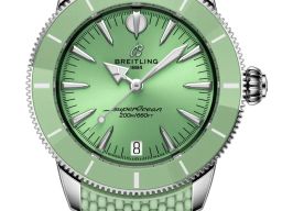 Breitling Superocean Heritage A10390361L1S1 (2026) - Groen wijzerplaat 36mm Staal