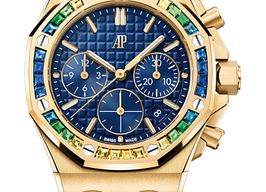 Audemars Piguet Royal Oak Offshore Lady 26236BA.YY.D346CA.01 (2025) - Blue dial 37 mm Yellow Gold case