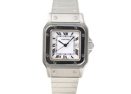 Cartier Santos 2960 (1990) - White dial 29 mm Steel case