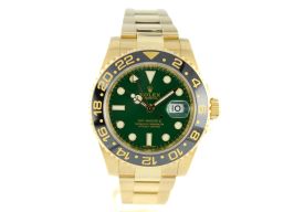 Rolex GMT-Master II 116718LN (2012) - Black dial 40 mm Yellow Gold case