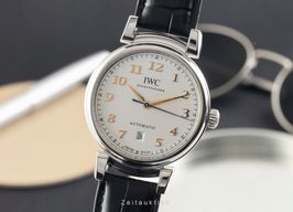 IWC Da Vinci IW356601 (Onbekend (willekeurig serienummer)) - Zilver wijzerplaat 40mm Staal