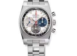 Zenith El Primero Chronomaster 03.A384.400/3817.M3817 (2026) - Wit wijzerplaat 37mm Staal