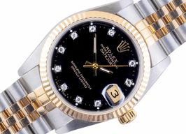 Rolex Datejust 31 68273 (1988) - Black dial 31 mm Gold/Steel case