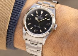 Rolex Explorer 14270 (1990) - Black dial 36 mm Steel case