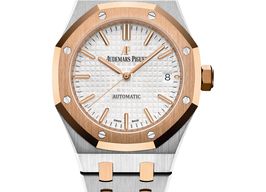 Audemars Piguet Royal Oak Selfwinding 15450SR.OO.1256SR.01 (2025) - Zilver wijzerplaat 37mm Staal