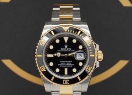 Rolex Submariner Date 116613LN (2014) - Black dial 40 mm Gold/Steel case