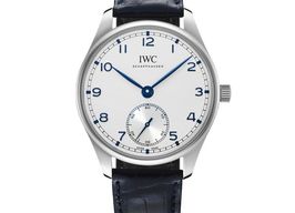 IWC Portuguese Automatic IW358304 (2025) - Zilver wijzerplaat 40mm Staal