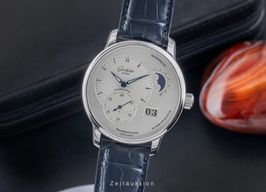 Glashütte Original PanoMaticLunar 1-90-02-42-32-01 (Onbekend (willekeurig serienummer)) - Zilver wijzerplaat 40mm Staal