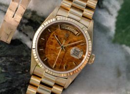 Rolex Day-Date 36 18038 (1986) - Brown dial 40 mm Yellow Gold case